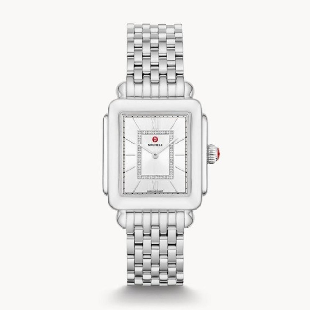 Michele deco II Luxury Mid Watch!  NWT!